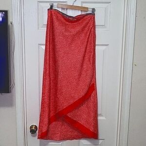 Vintage Free People wrap skirt with matching top